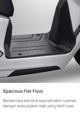 Spacious Flat Floor
